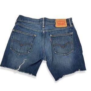 Levi’s Jean shorts 511 cut-off high-rise denim blue 32